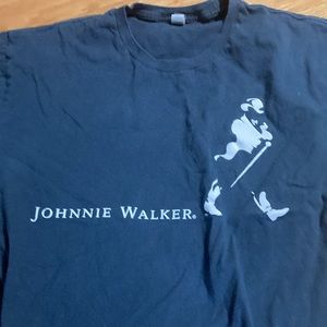 Johnnie Walker blue tee shirt size large